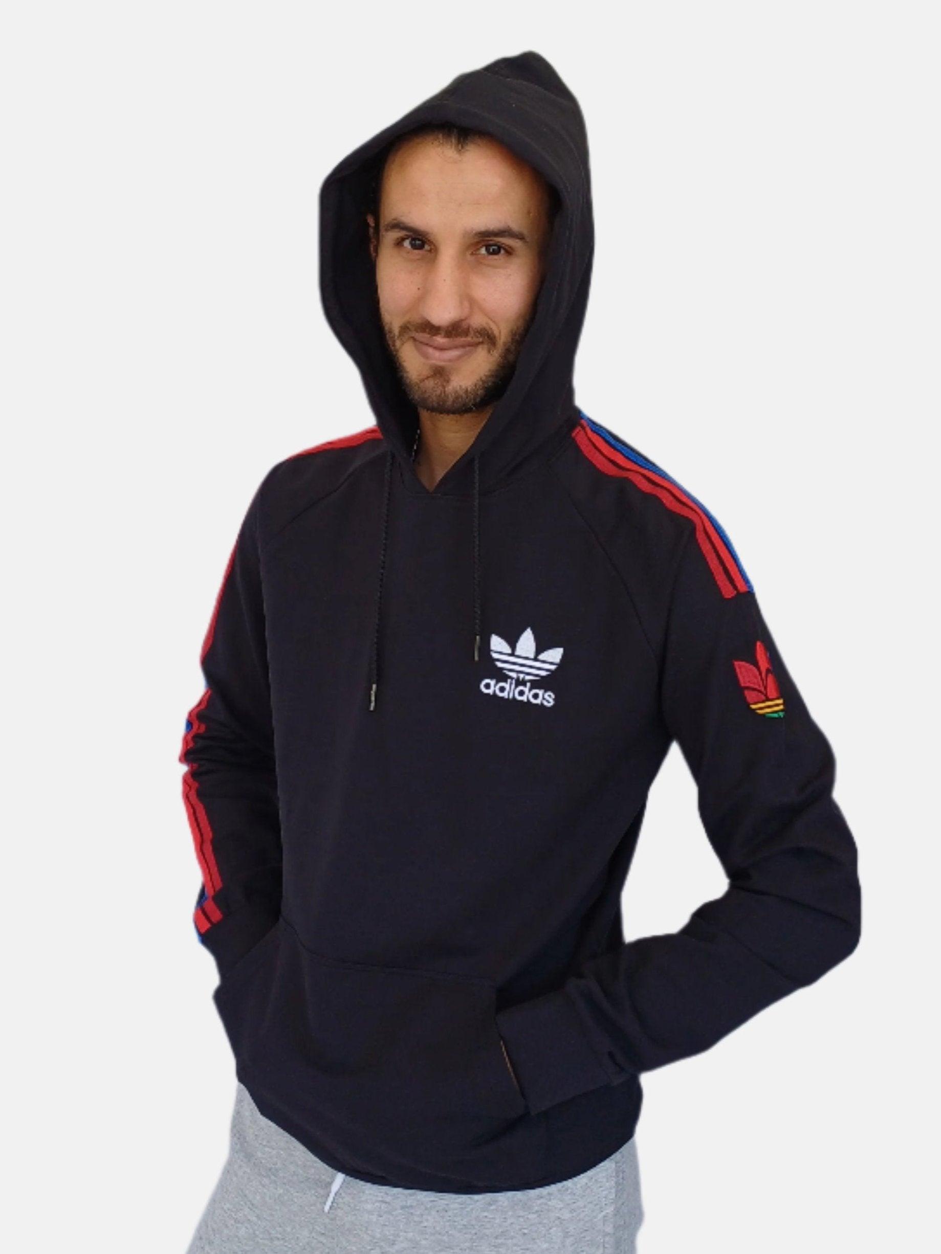 Black Adidas Men Hoodie Sweater