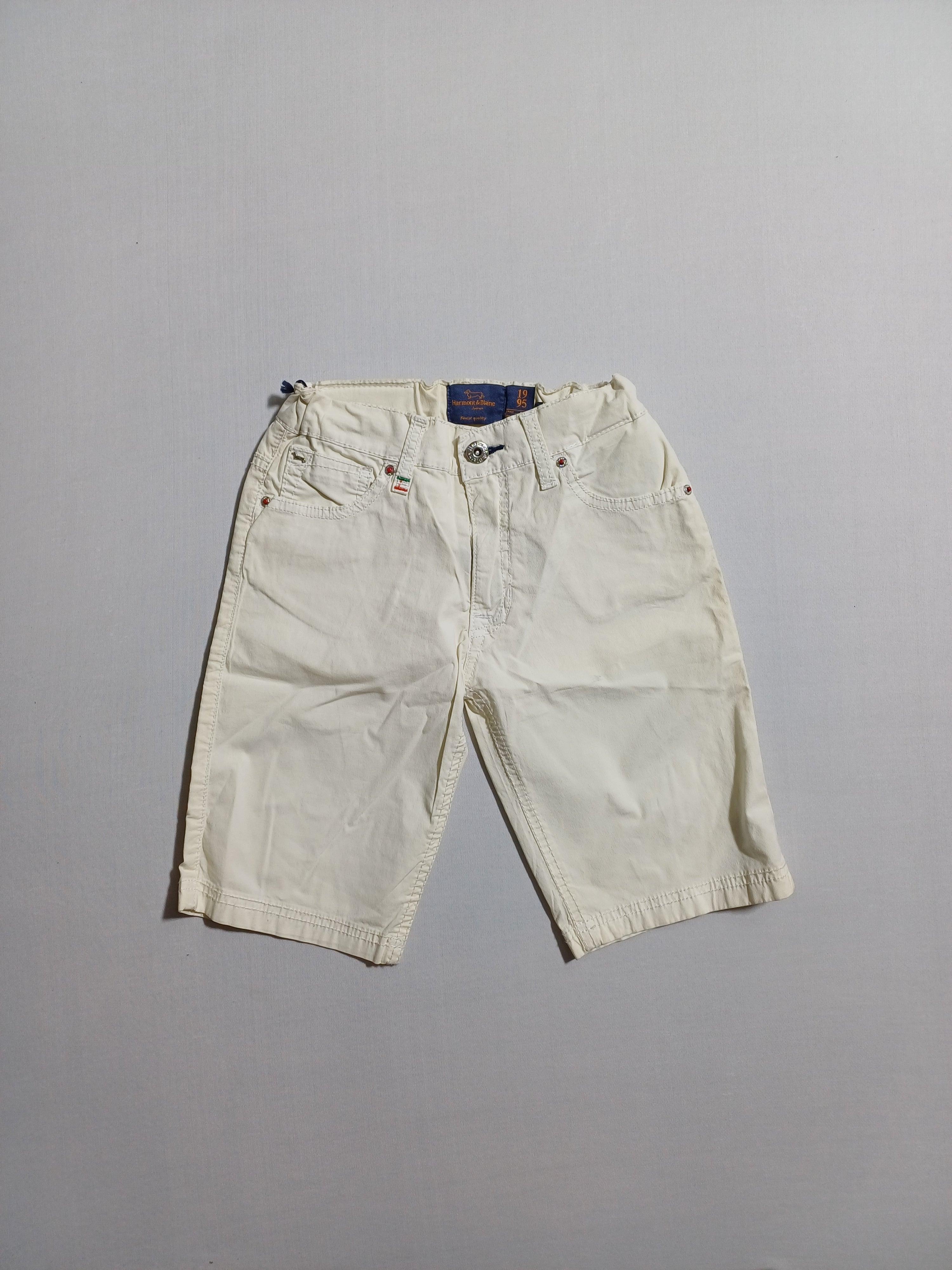 HARMONT&BLAINE WHITE-L BOY SHORTS JW261