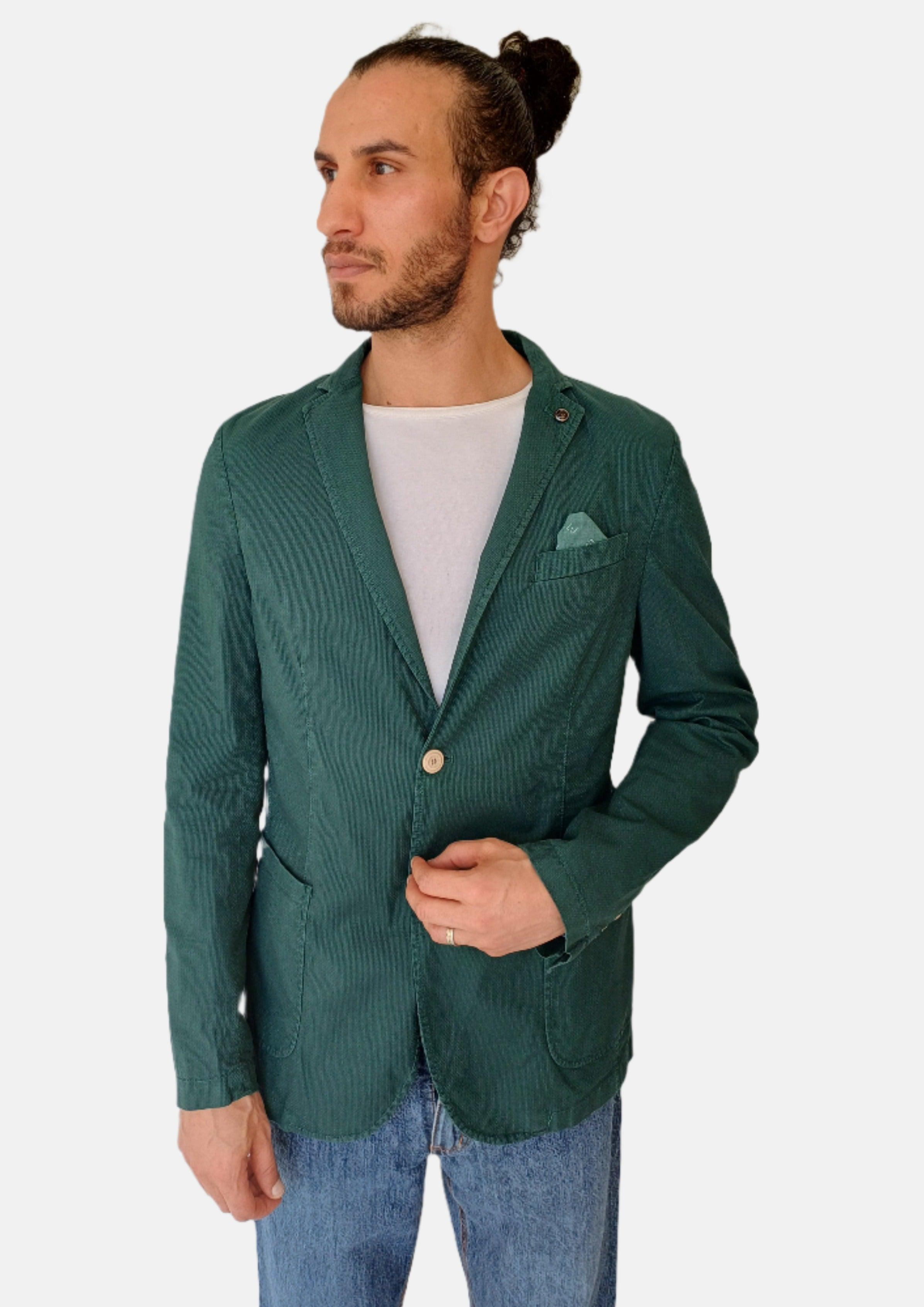 Blazer ROMBO vert pour homme de LIU.JO