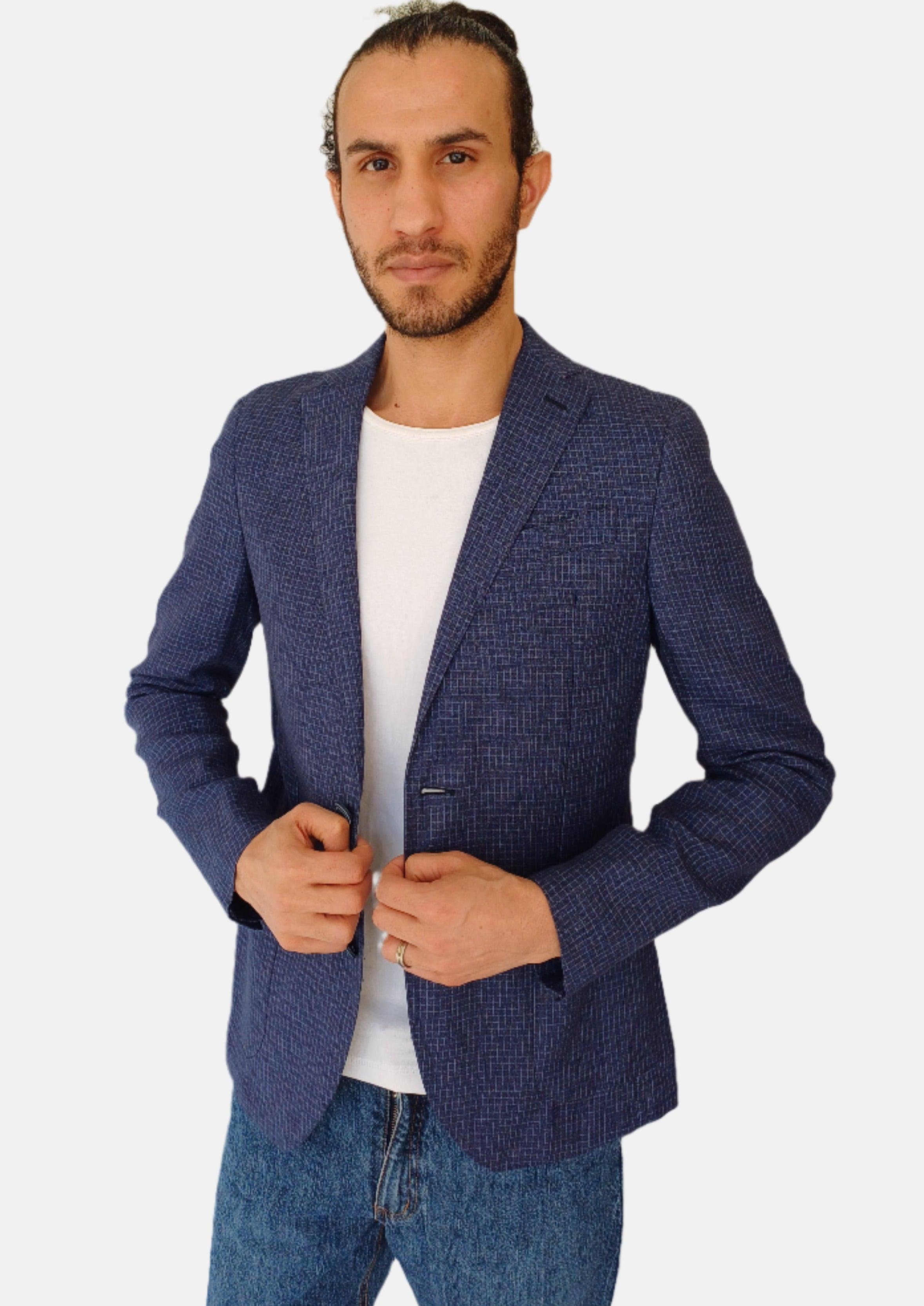 Blazer bleu marine LIU.JO BOSS pour homme