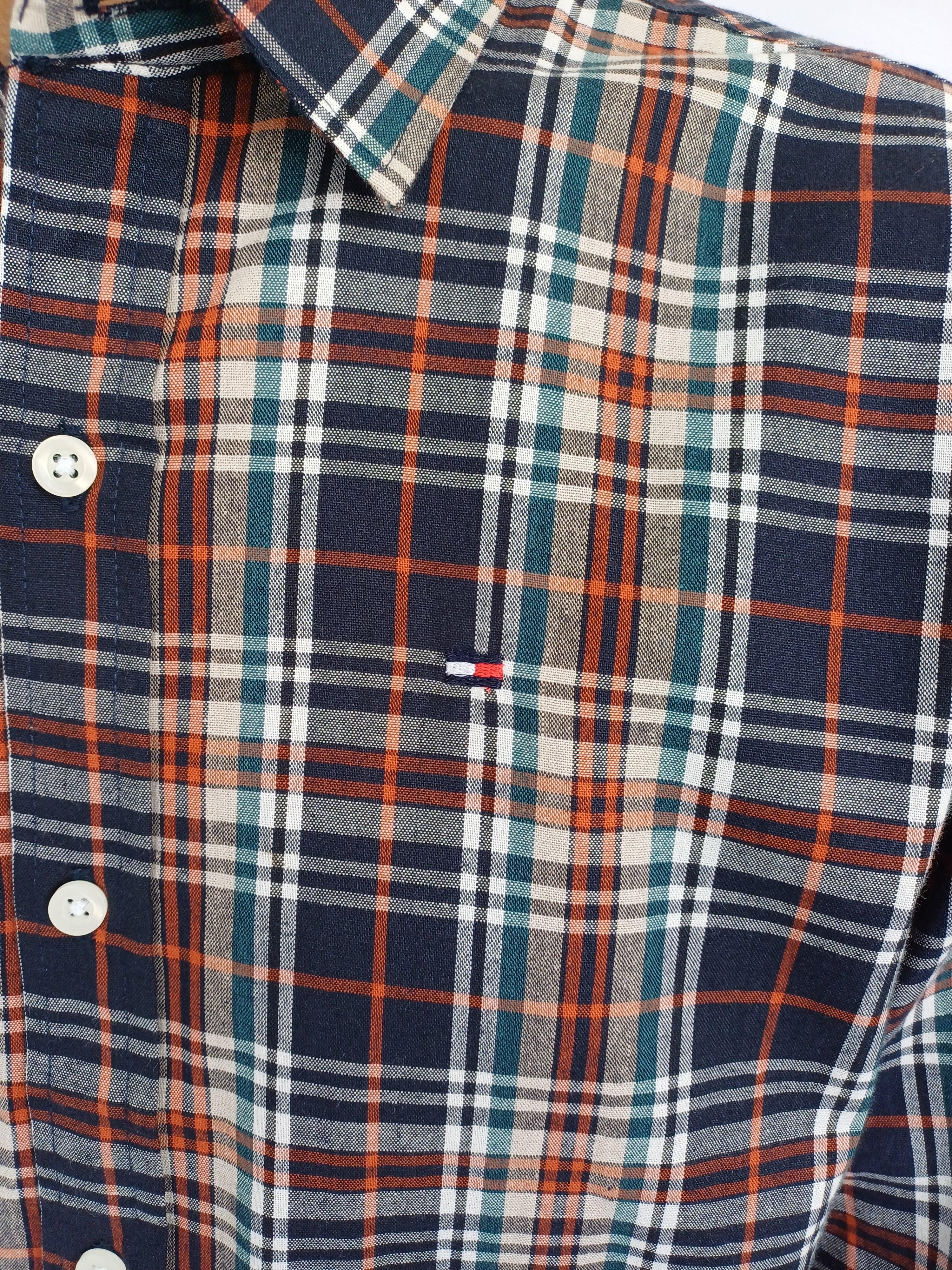 Chemise à carreaux multiples Tommy Hilfiger pour homme