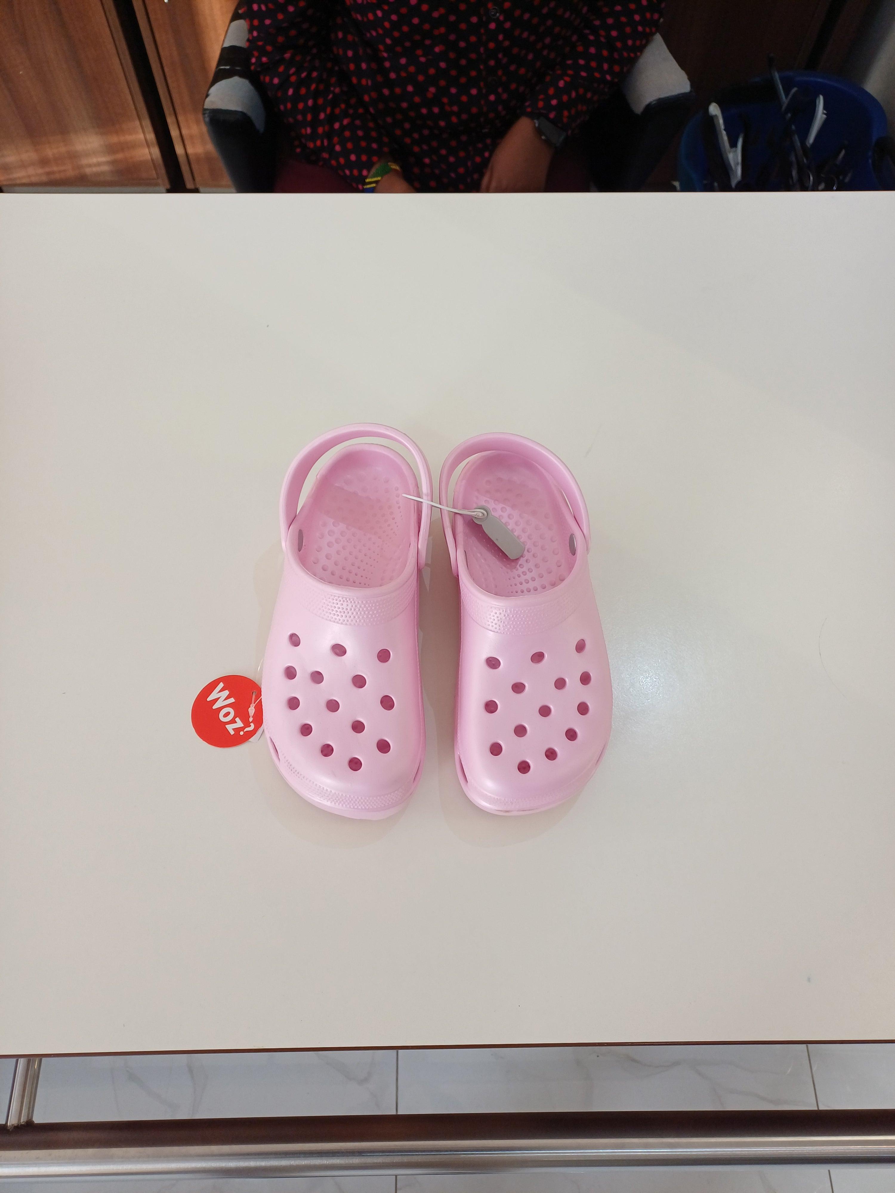 Woz? Pink Crocs Sandal