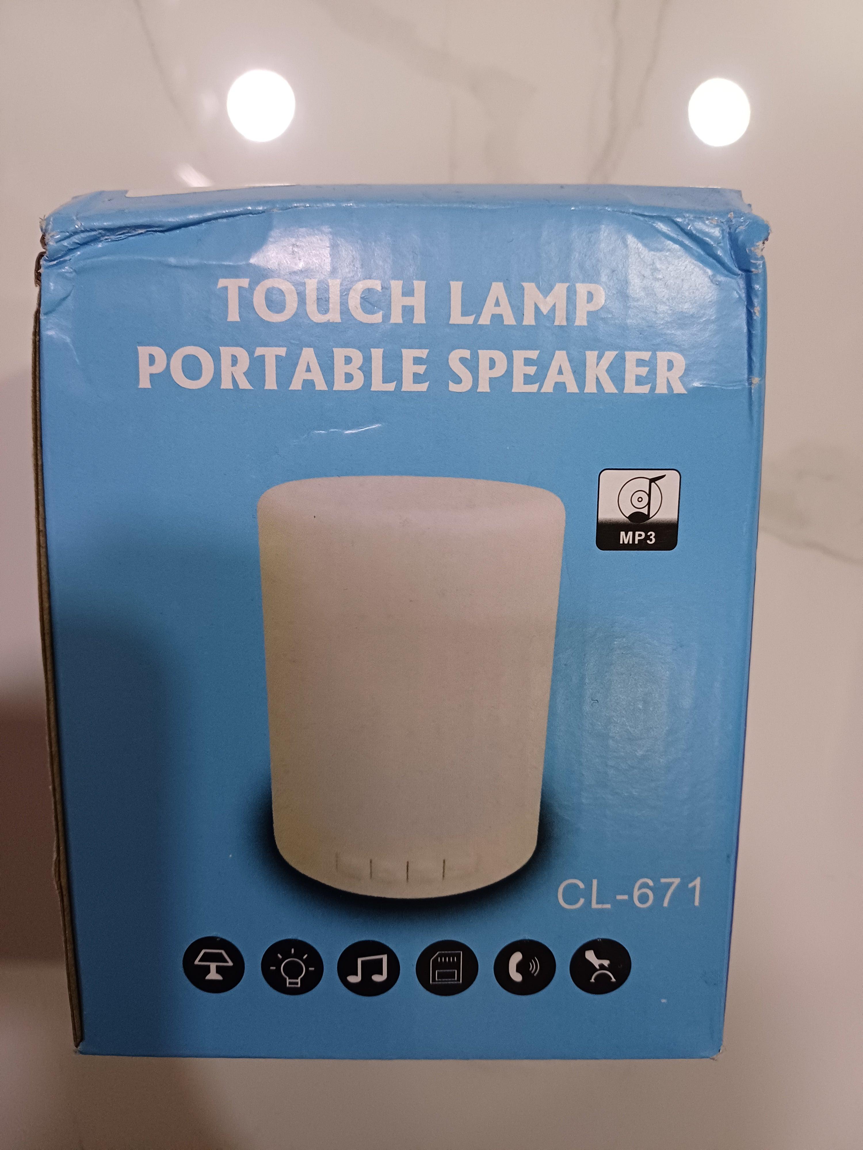 Touch Lamp Portable Bluetooth Speaker