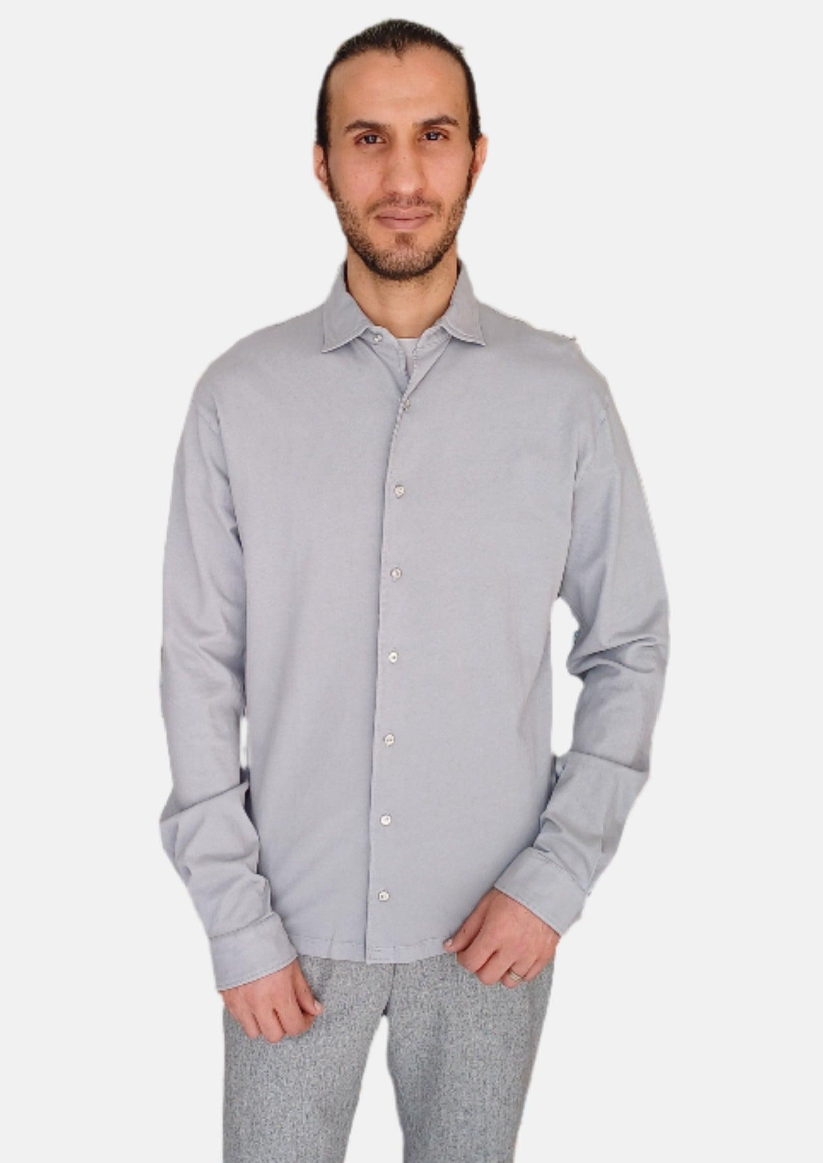 LIU.JO Grey Men Shirt 5304101618