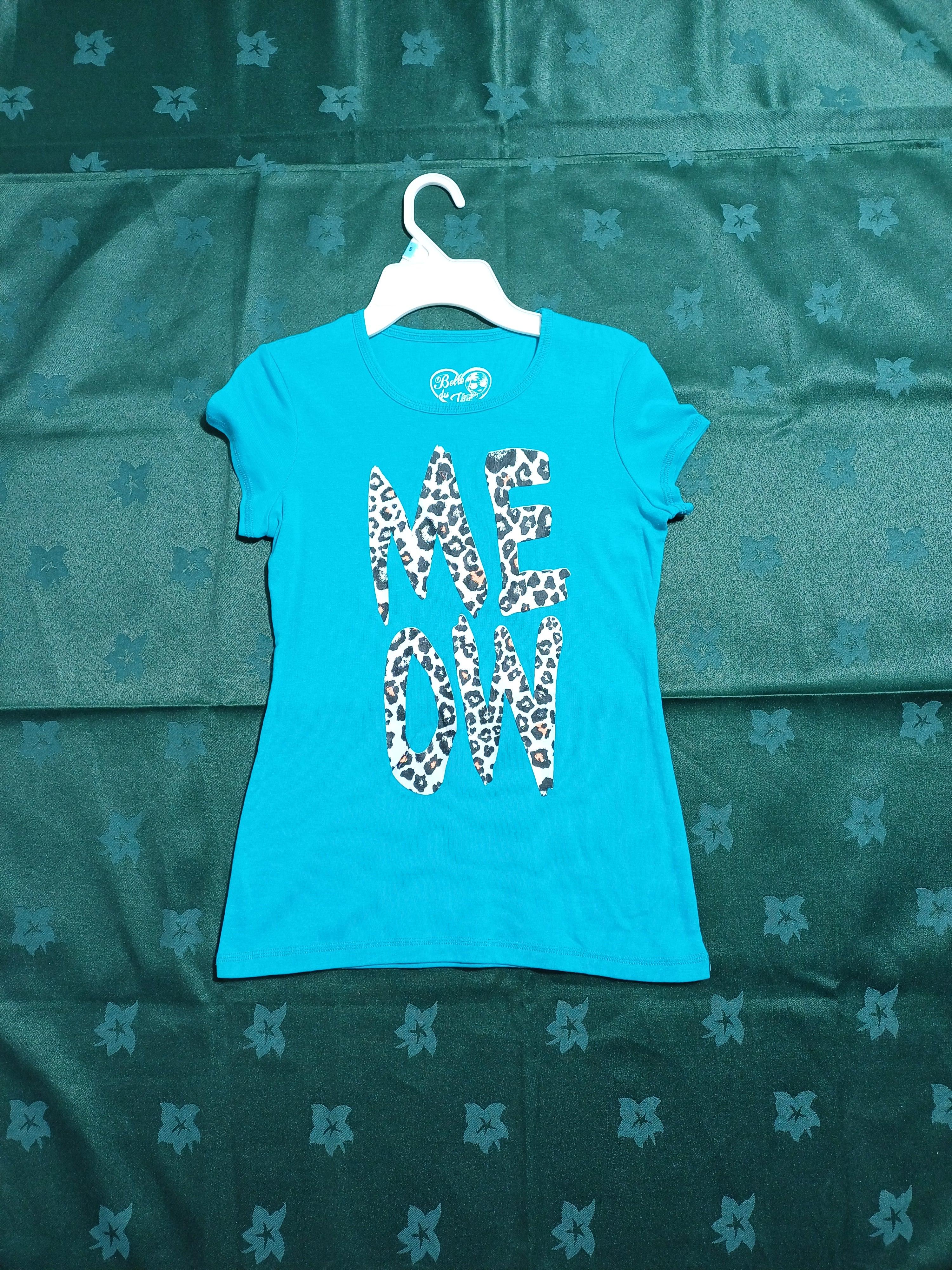 BELLE DU JOUR BLU-L GIRL RN T-SHIRT SS 0DHZNFFP