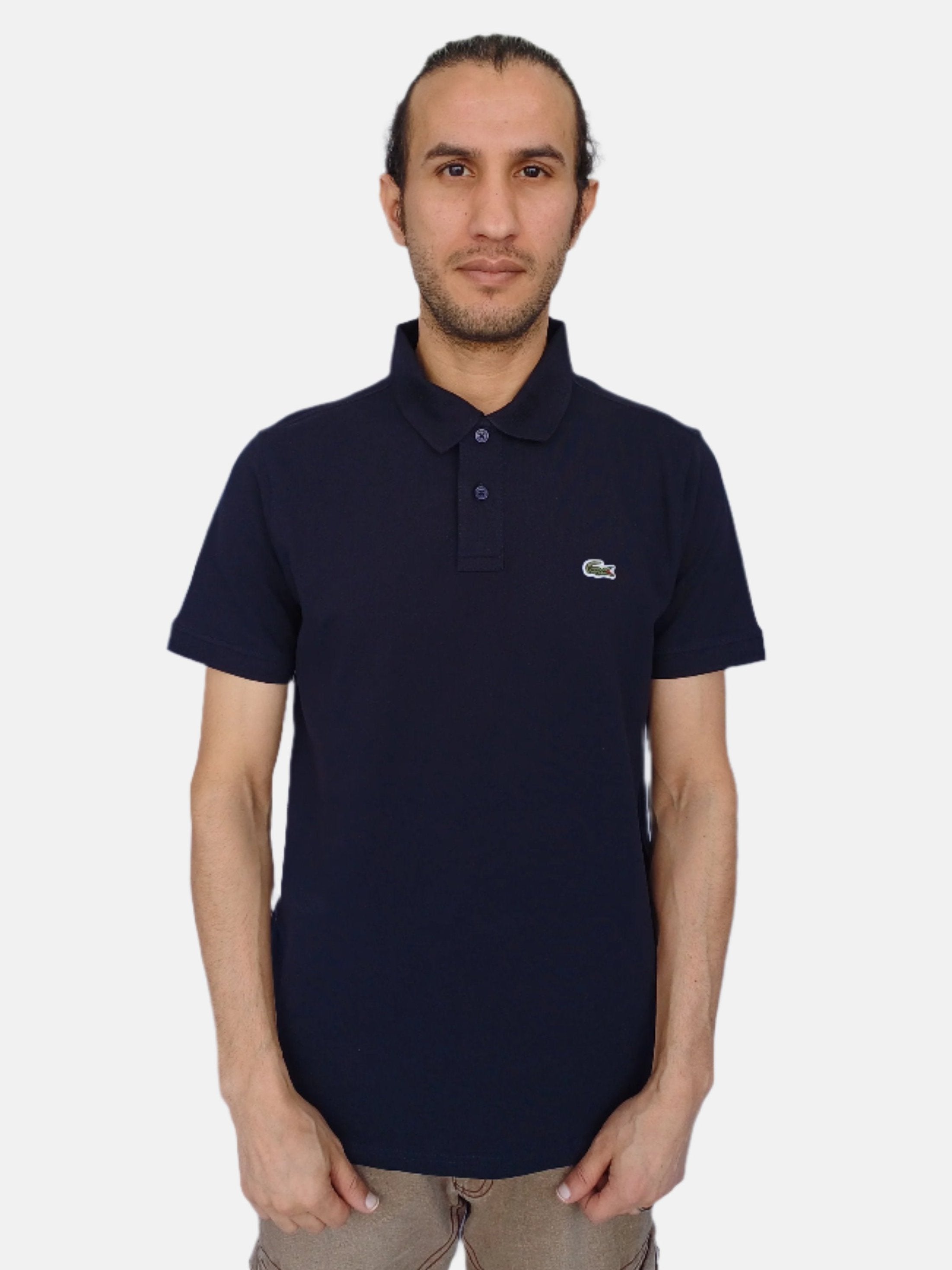 Lacoste Men Polo T-shirt Slim Fit Navy