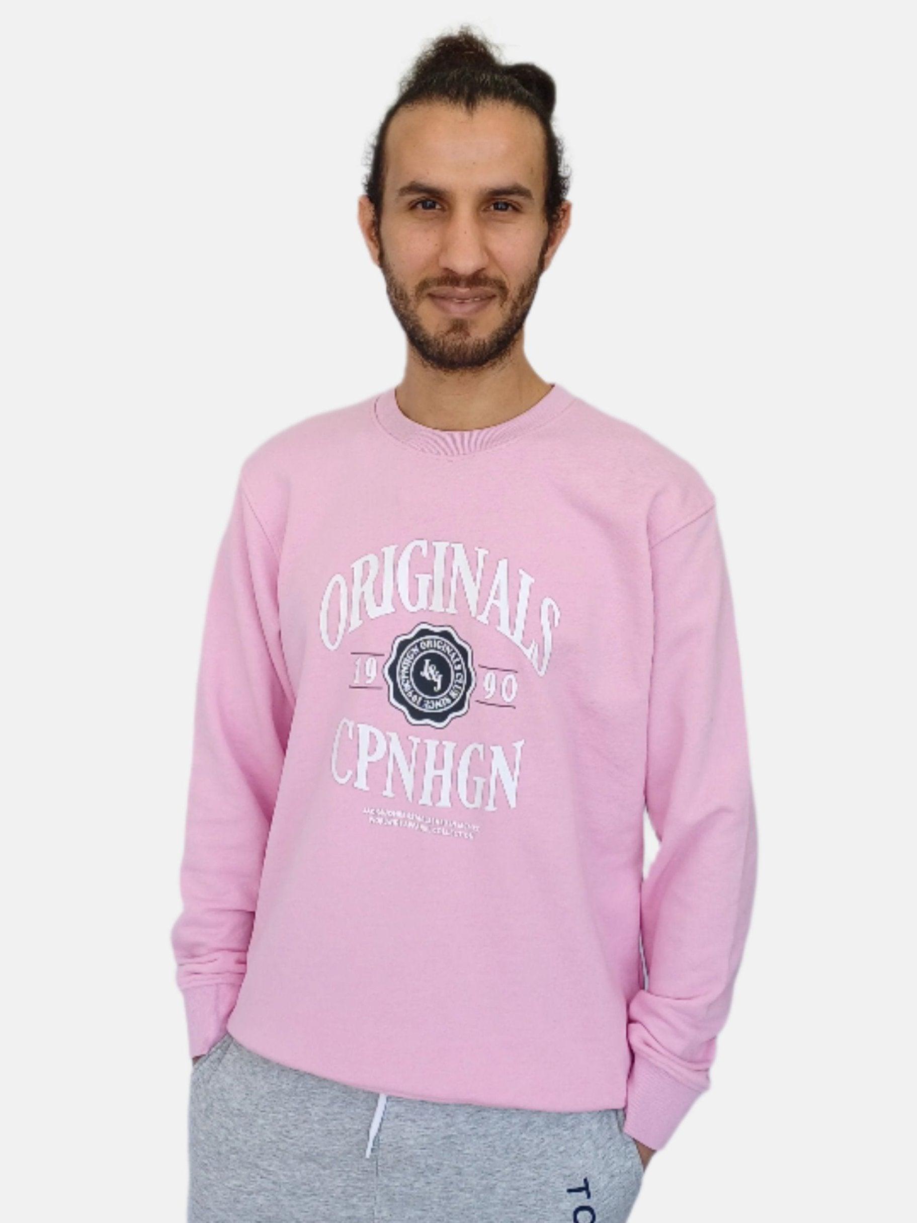 Pink Jack & jones Crew Neck Sweatshirt