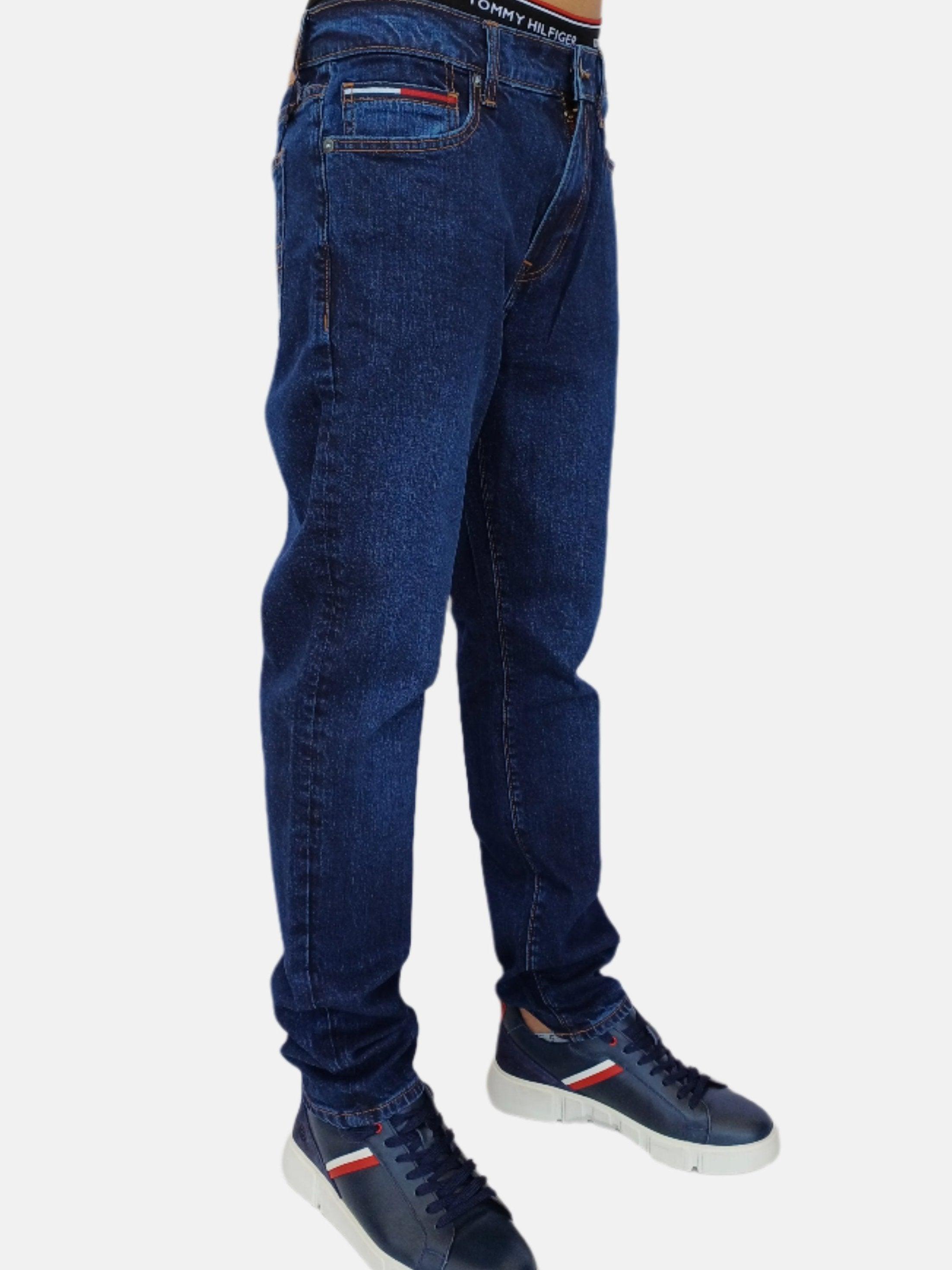 TOMMY JEANS Dark Blue Men Slim Fit Jeans