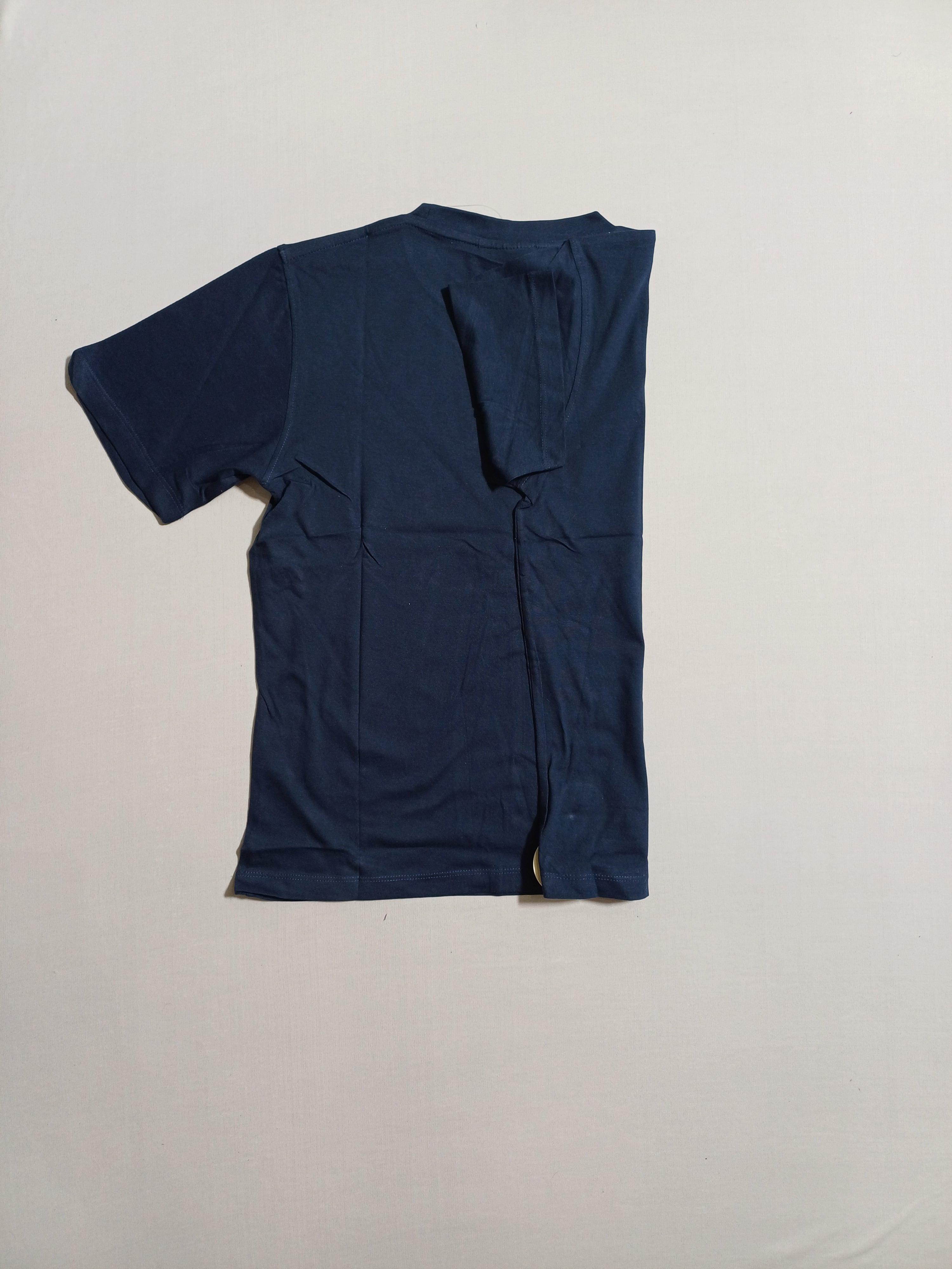 T-SHIRT DIADORA NAVY ROUND RN POUR GARÇONS