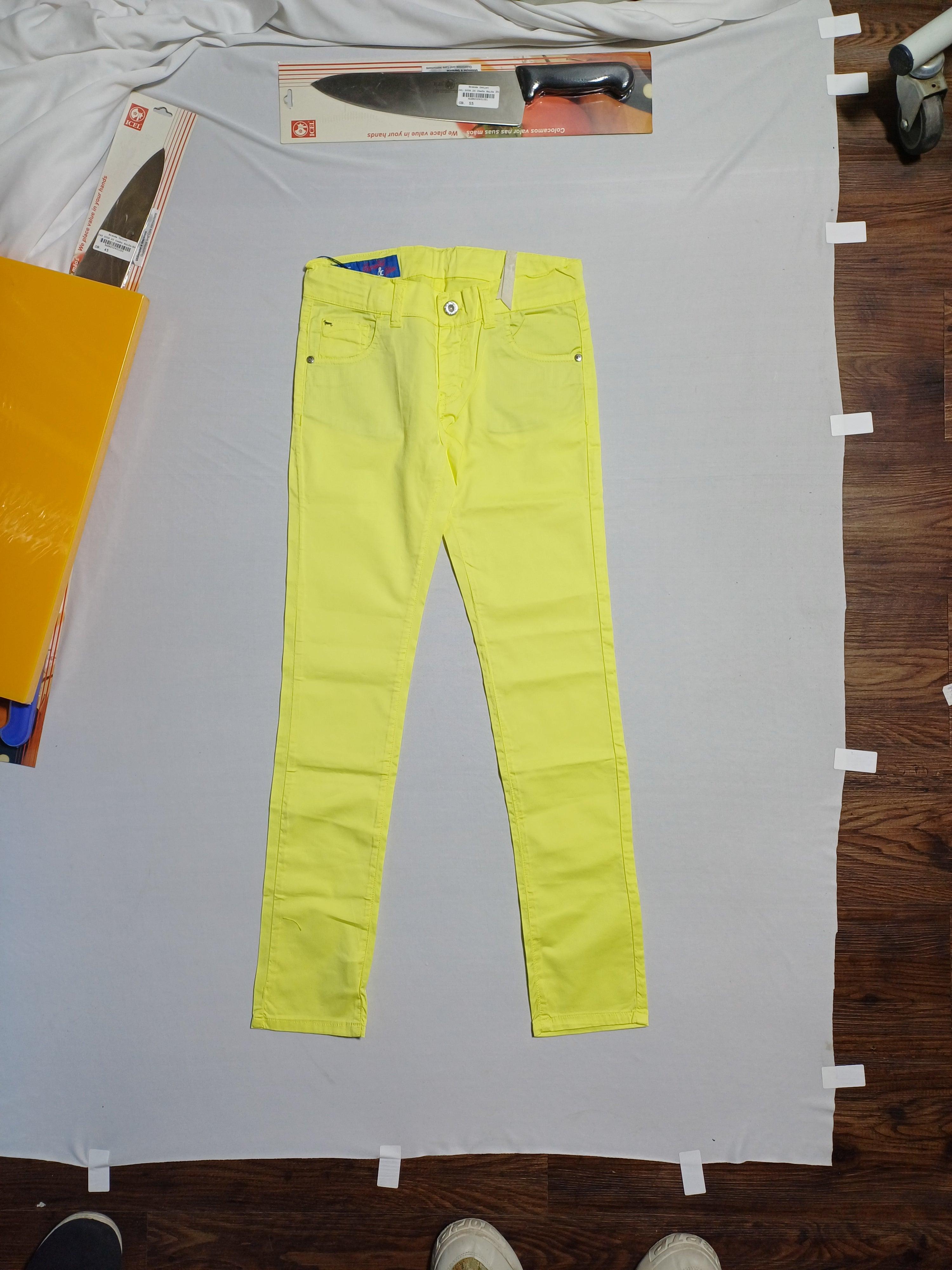 HARMONT&BLAINE YELLOW-12A GIRL PANT JW145