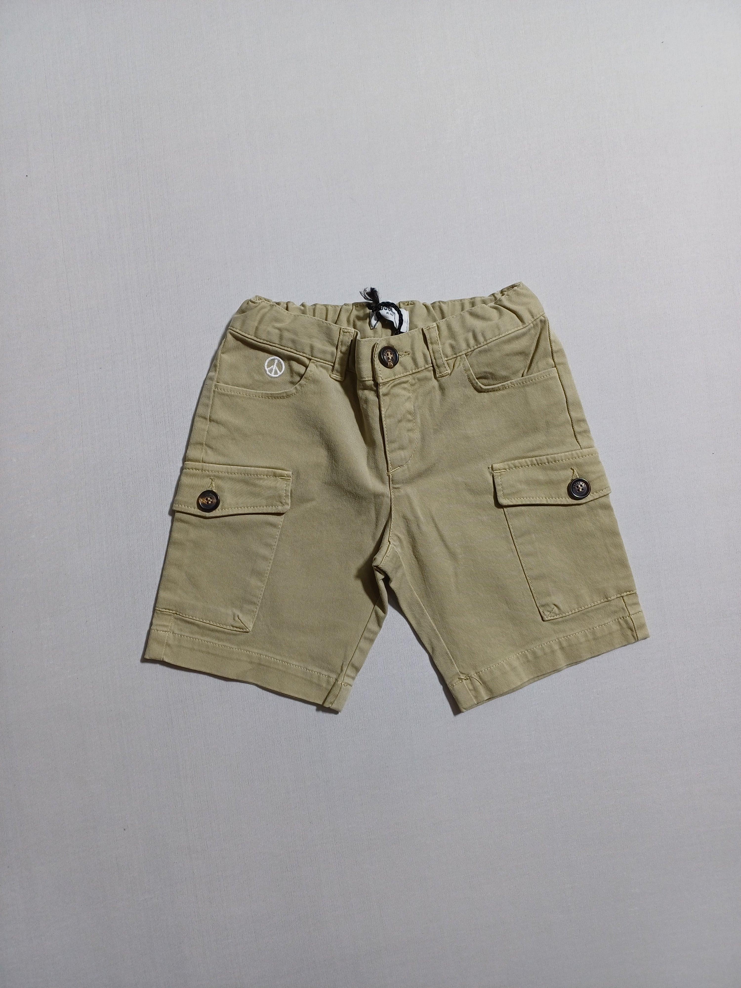 MOSCHINO BEIGE-4Y BOYS SHORT 01912