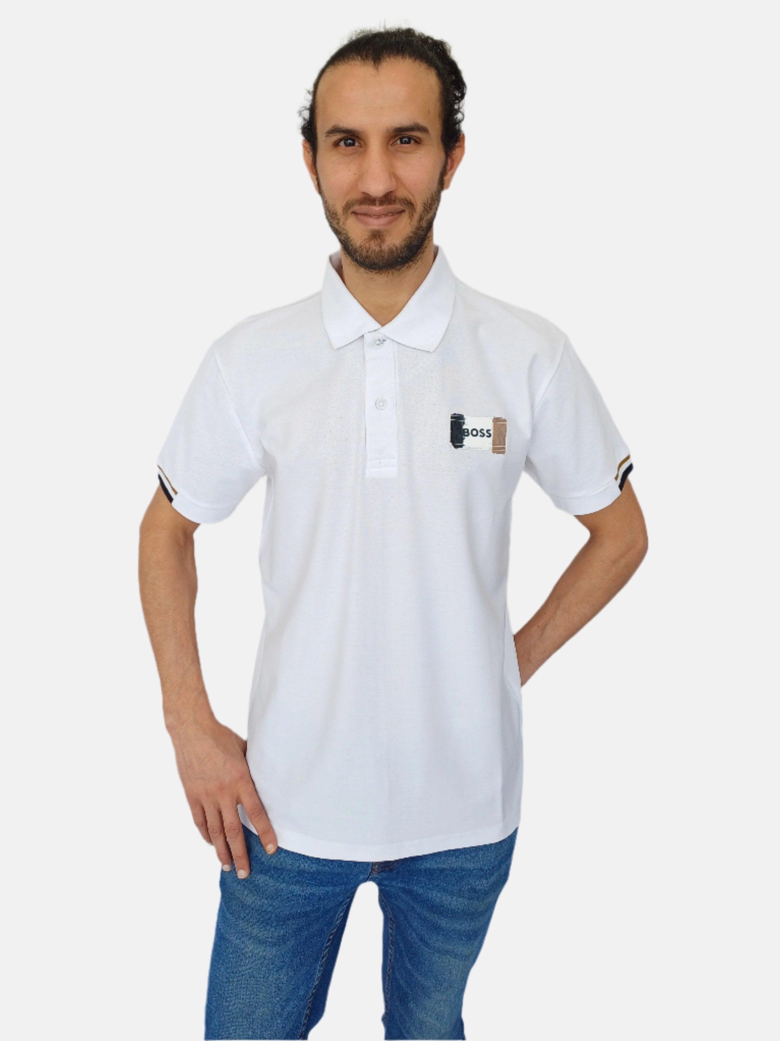 White Paddy Boss Open Boss Polo T-shirt 50531805