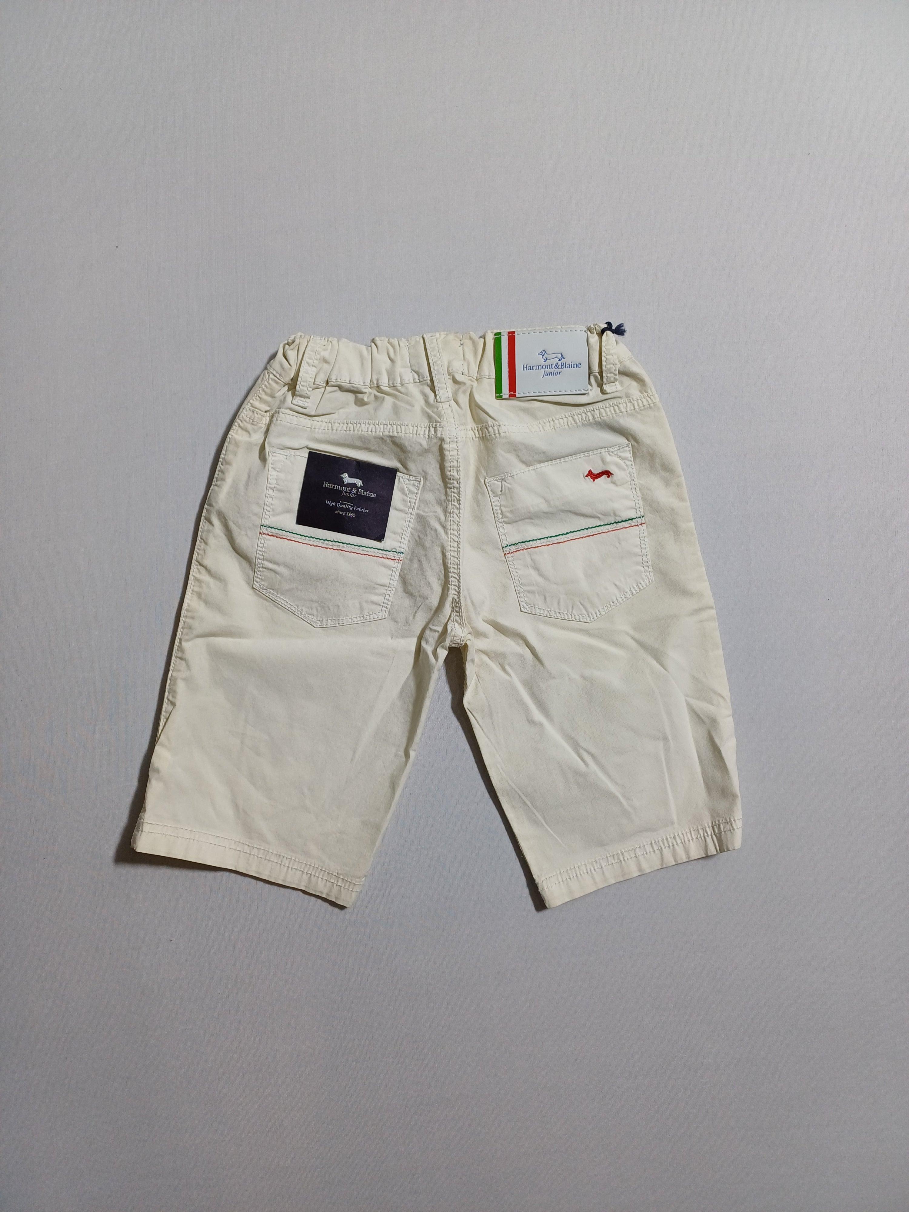 HARMONT&BLAINE WHITE-L BOY SHORTS JW261