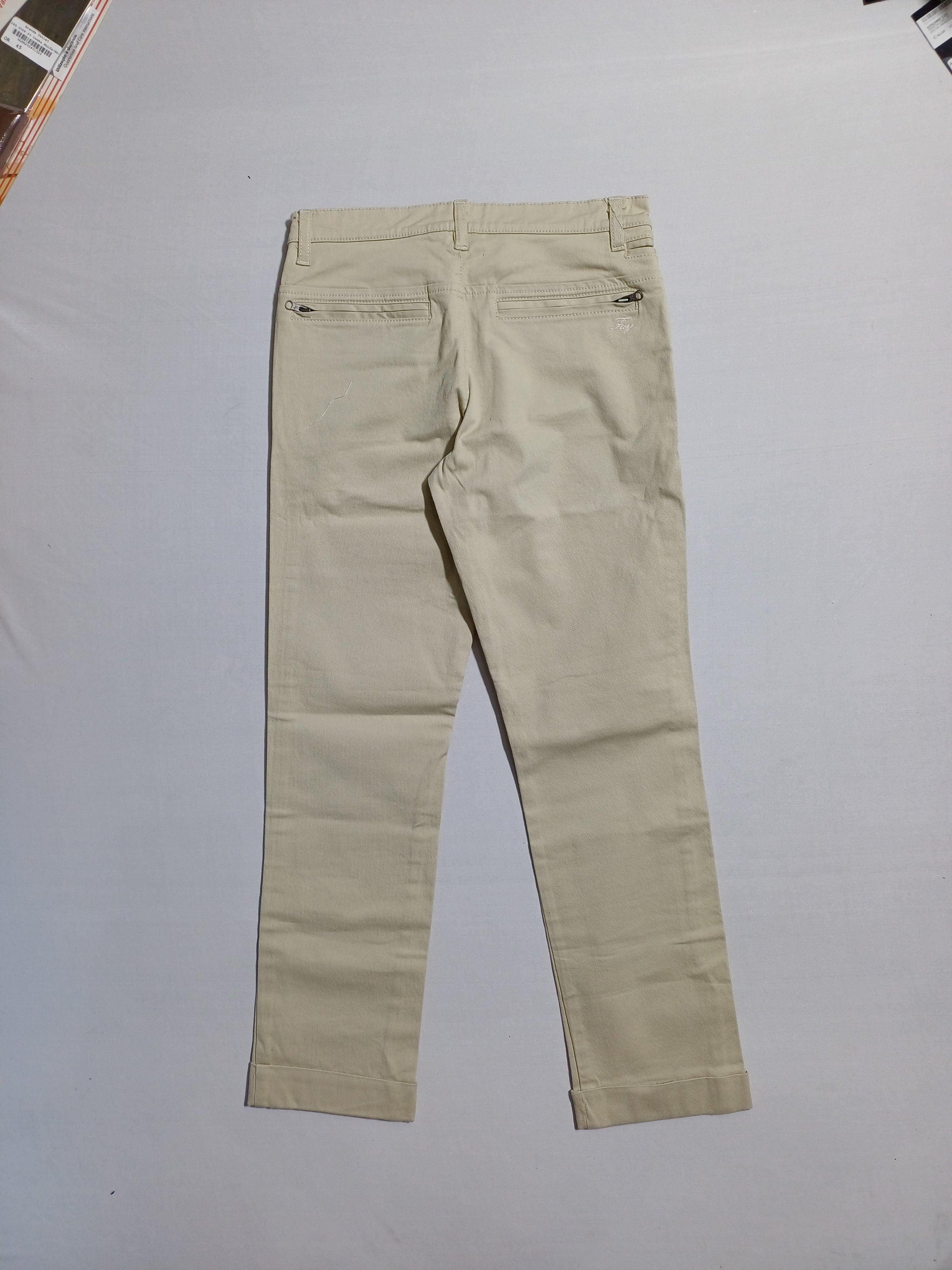 FAY BOY BEIGE-10Y TROUSER 2329