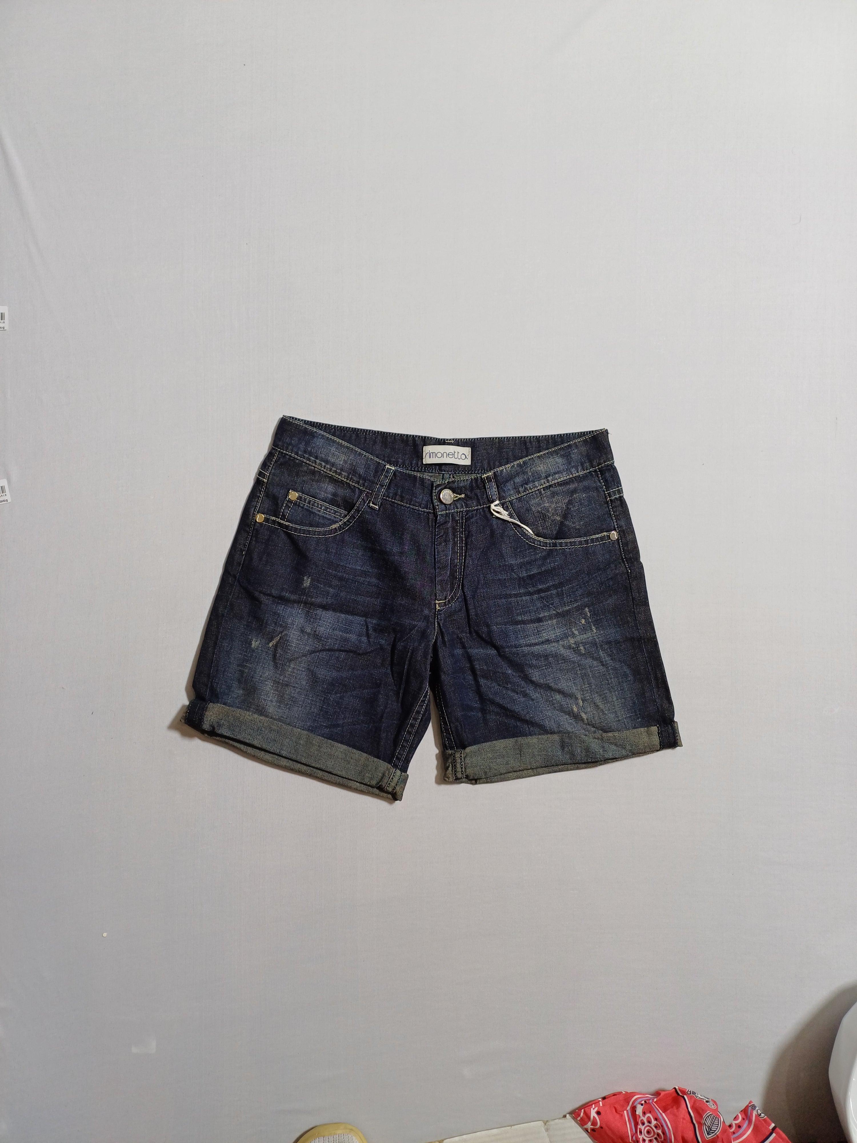 SIMONETTA BLUE-12Y GIRL JEANS SHORTS AKOXV001