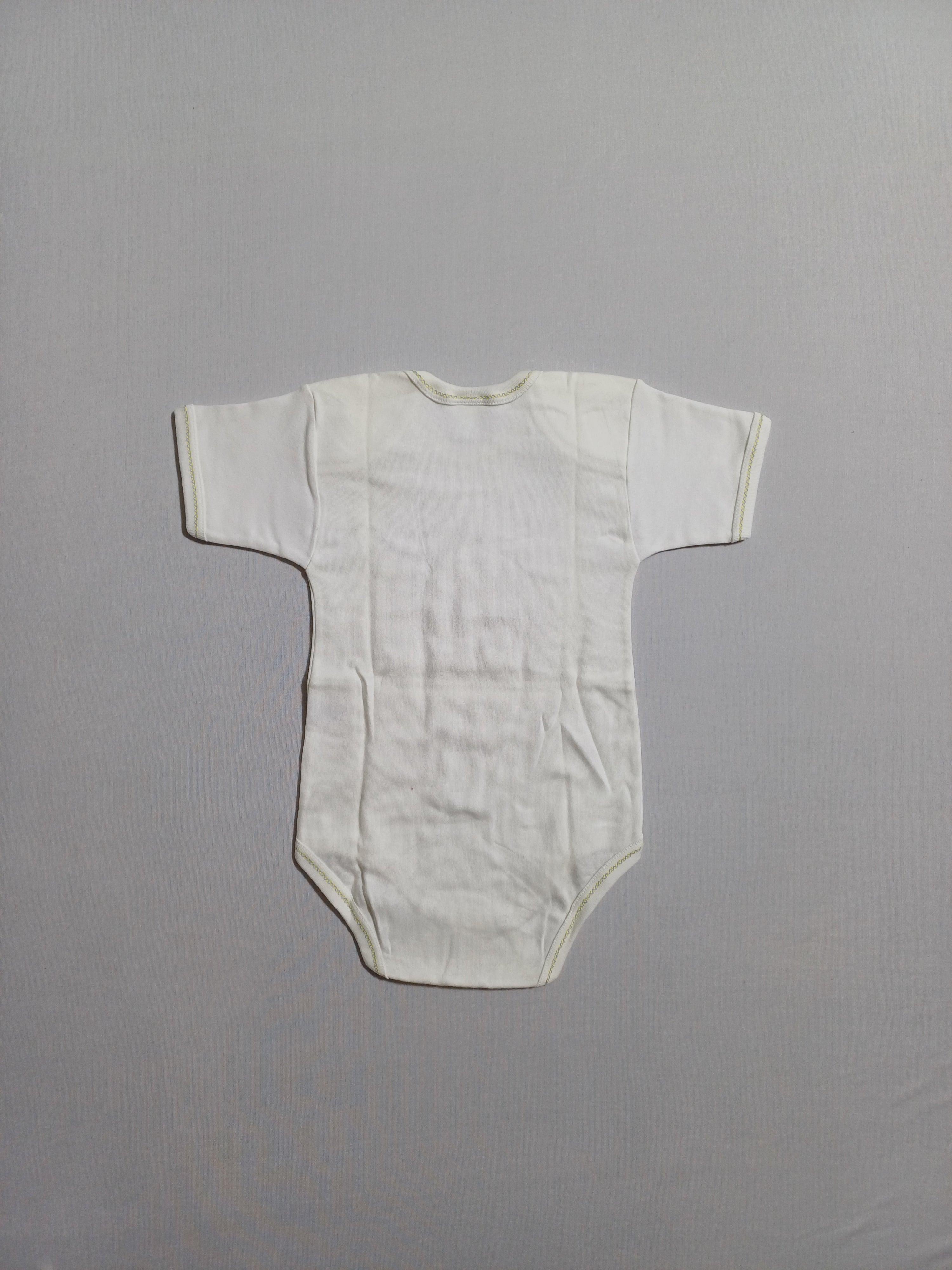 BAMBIBEL WHITE BLUEBABY ROMPER 41046