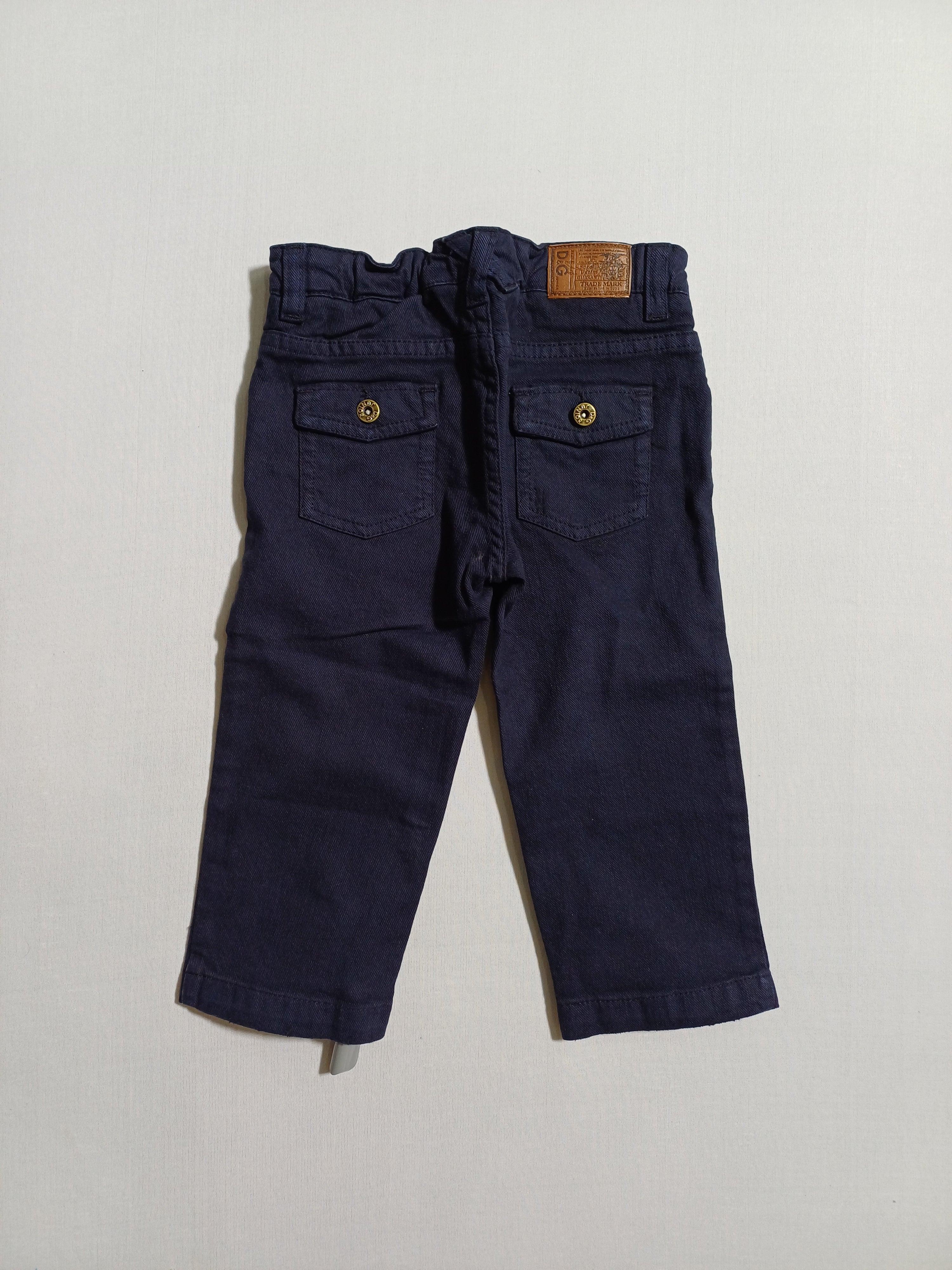 بنطلون جينز للأولاد من D&amp;G NAVYBLUE-12-18M L1BF04/LD036