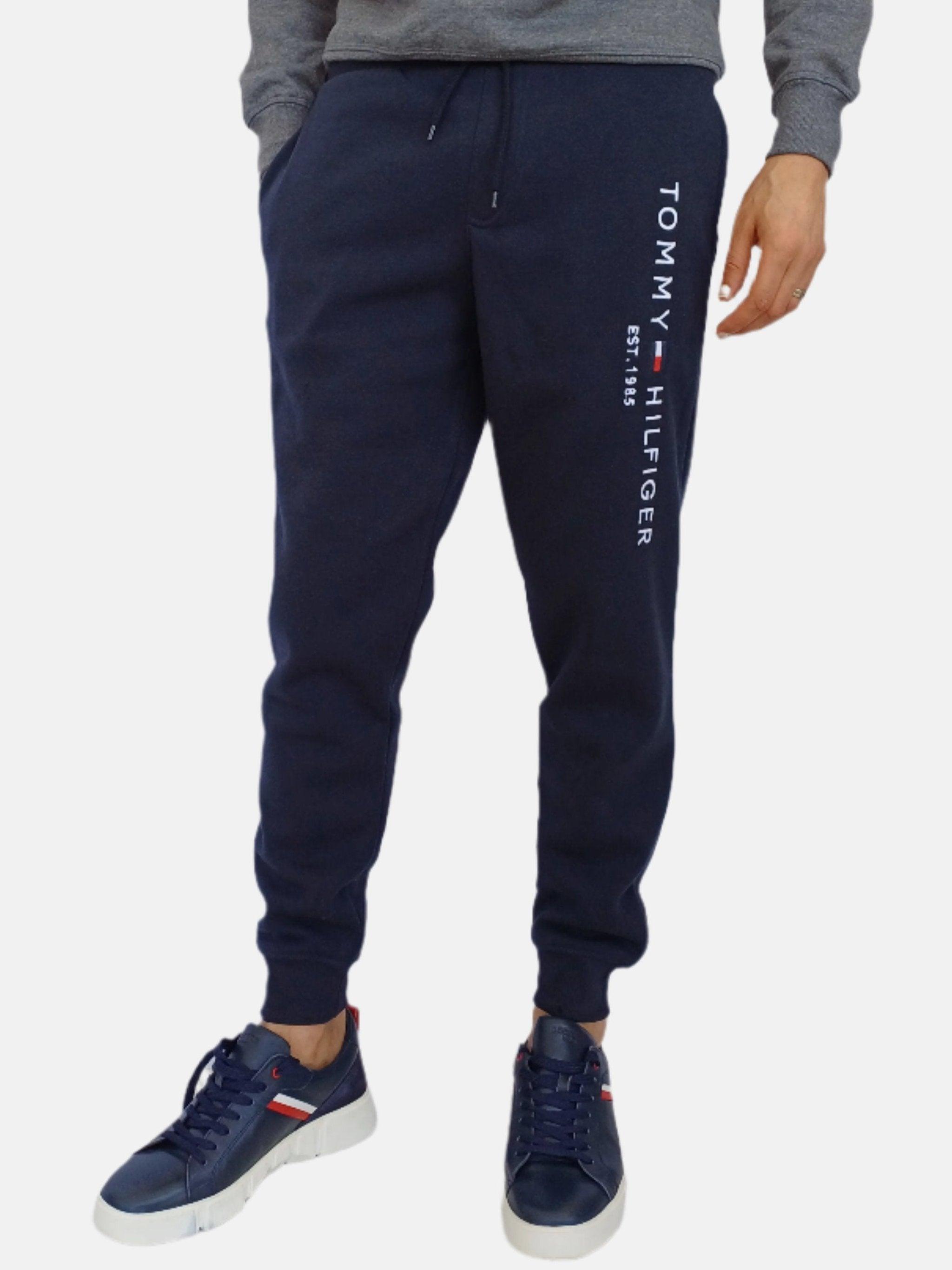 Navy Tommy Hilfiger Men Joggers